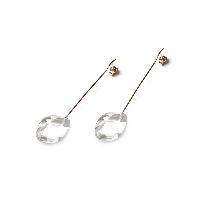 Rose gold 'Amo' earrings AMI | OR7 CDR MNDRLAU9R